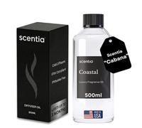 Scentia Hotel Collection - Difusor de aceite aromático de 500 ml, aceite difusor de cabaña de hotel de lujo para el hogar, hotel, sala de estar, oficina, mezcla de aceites aromáticos de aromaterapia,