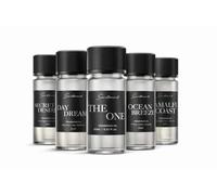 Scentiment Kit de descubrimiento de aceite para difusor de hotel | Inspirado en 1 Hotel Ritz-Carlton & Luxury Hotel Scents | Aceites de aromaterapia con notas de cardamomo, piel de toscana y