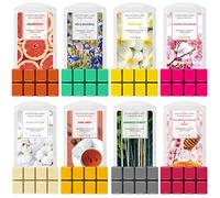SCENTORINI 8 Cubos de Cera Perfumada, Cera Aromáticos para el Hogar | Fragancias Florales y Frutales Cera de Soja para Lámpara de Fragancia, Aromaterapia, 70.9 g x 8