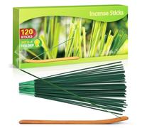 SCENTORINI Inciensos de Citronela Mayor Duración para Exterior o Interior, Jardín y Camping Incienso (120 Piezas)