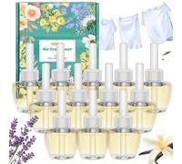 SCENTORINI Recambio para Ambientador Eléctrico, 19MLx12 Recambios de Perfume Lavanda, Lino, Vainilla para Air Wick y para Glade Desodorante Hogar Difusor Eléctrico