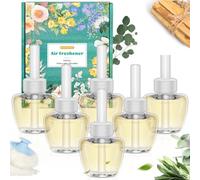 SCENTORINI Recambio para Ambientador Eléctrico, 19MLx6 Recambios de Perfume Palo Santo, Eucalipto Sauge, Polvo de Talco Para Bebe para Air Wick y para Glade Desodorante Hogar Difusor Eléctrico