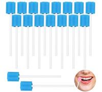 Scettar 120pcs limpieza dental hisopos bucales (Azul),aplicabilidad higiene bucal,limpieza dental,esponjas jabonosas desechables,descartáveis oral cuidado esponja dentes limpeza boca