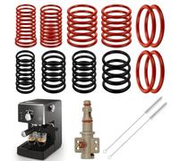 Scettar 60 O-Rings de Silicona para Válvula de Soporte, Junta kit de mantenimiento juntas tóricas Con 2 cepillos, Anillos de Sellado para Philips Saeco compatible con Philips Saeco Spidem Gaggia
