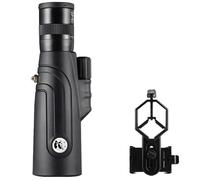 SchAan monocular Largo Alcance Telescopio monocular con Zoom de Alta definición y Alta Potencia 8-20X50, portátil y portátil para conciertos