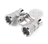 SchAan prismaticos pequeños y potentes Mini telescopio portátil Binocular 3X25, Obra de Teatro en Concierto(Color:A,Size:2)