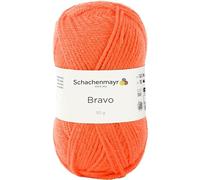 Schachenmayr Bravo 9801211 - Hilo para Ganchillo, Lana, kürbis, 15 x 7 x 7 cm