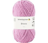 Schachenmayr Bravo 9801211 - Hilo para Ganchillo, Lana, Lila-Rosa, 15 x 7 x 7 cm