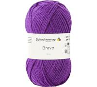 Schachenmayr Bravo 9801211 - Hilo para Ganchillo, Lana, Morado, 15 x 7 x 7 cm