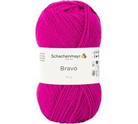 Schachenmayr Bravo 9801211 - Hilo para Ganchillo, Lana, Rosa, 15 x 7 x 7 cm