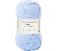 Schachenmayr Bravo Baby 185 9801212 Hilo para Tejer, para Prendas de bebé, 100% poliacrílico, Wolke, 6 x 12 x 6 cm