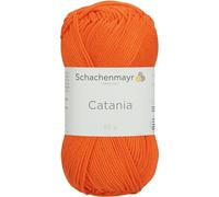 Schachenmayr Catania 50 g - Hilo de tejer a mano, color naranja neón