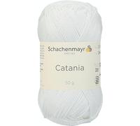 Schachenmayr Catarina Hilo, Algodón, Weiß, 125 m