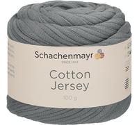Schachenmayr Hilo para Tejer Cotton Jersey, Lana, Gris, 30 x 29 x 9 cm