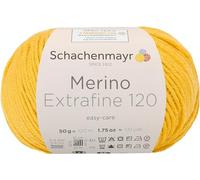 Schachenmayr Hilo para Tejer Merino Extrafine de Pura Lana Virgen, Referencia 120 9807552, Lana, Miel, 33 x 20 x 9 cm