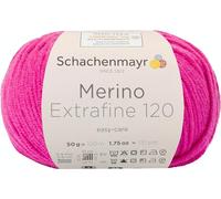Schachenmayr Merino Extrafine 120, 50G, Pink Hilos Para Tejer A Mano