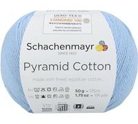 Schachenmayr Pyramid Cotton, 50G hellblau Hilos Para Tejer A Mano