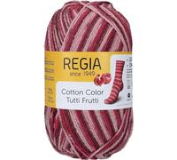 Schachenmayr REGIA Cotton Color, 100G, Pomegra Hilos Para Tejer A Mano