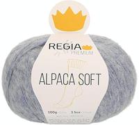 Schachenmayr REGIA Premium Alpaca Soft, 100G, Hellblau Hilos Para Tejer A Mano