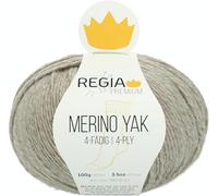 Schachenmayr REGIA Premium Merino Yak, 100G, Beige Hilos Para Tejer A Mano