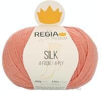 Schachenmayr REGIA Premium Silk, 100G, Apricot Hilos Para Tejer A Mano