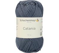Schachenmayr since 1822 Schachenmayr Catania Graphit Hilo de Tejer a Mano, 100% algodón, 11,5 x 5,2 x 6 cm, 125
