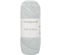 Schachenmayr Soft & Easy, 100 g, hilo de punto a mano, color plateado