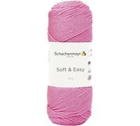 Schachenmayr Soft & Easy - Hilo para tejer (100 g), color rosa