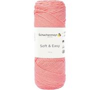 Schachenmayr Soft & Easy - Hilo para tejer a mano, 100 g, color coral