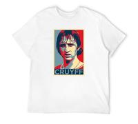 schade Men's Johan Cruyff T Shirt Size L