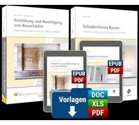 Schadenfreies Bauen sowie Ermittlung und Beseitigung von Bauschäden: Kombi-Paket: Das Buchpaket für den SanierungsVorsprung