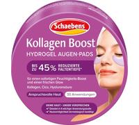 Schaebens 60 almohadillas de hidrogel para ojos de colágeno para 30 aplicaciones, para un impulso instantáneo de la humedad y un brillo fresco con colágeno, Cica y ácido hialurónico