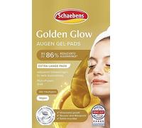 Schaebens Almohadillas de gel para ojos de color dorado - efecto multi - reducir las ojeras y la hinchazón VEGAN