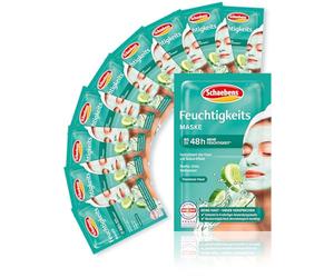 Schaebens Mascarilla hidratante, 10 paquetes de 2 x 5ml
