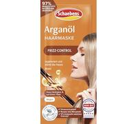 Schaebens Mascarilla para el pelo con aceite de argán - Frizz-control - para cabello dañado y quebradizo vegano