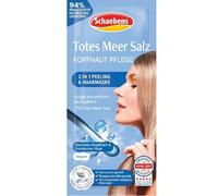 Schaebens Mascarilla para el pelo con sal del mar muerto, 2 en 1, exfoliante y mascarilla para el cabello, para cuero cabelludo sensible y cabello seco