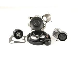 Schaeffler INA Bomba de agua + kit de correa poli V para BMW: Série 3, Série 5, X5, Z4 (Ref: 529 0053 30)