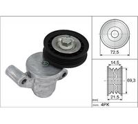 Schaeffler INA Brazo tensor, correa poli V para FORD: Focus, Galaxy, Kuga, Mondeo, S-Max (Ref: 534 0705 10)