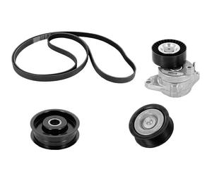 Schaeffler INA Juego de correas auxiliares servicios para NISSAN: Interstar, Primera, Primastar & RENAULT: Master, Laguna, Trafic (Ref: 529 0124 10)