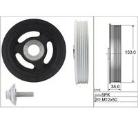 Schaeffler INA Kit poleas, cigüeñal para PEUGEOT: 207, Expert, 307, Bipper, Partner, 5008, 3008, 308, 4008, 208, 301, 508, 206, 407 (Ref: 544 0104 20)