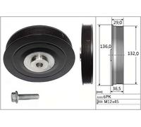Schaeffler INA Kit poleas, cigüeñal para RENAULT: Kangoo, Mégane Classic, R19, Clio, Mégane, Express, Extra, Rapid, Mégane Scénic (Ref: 544 0007 20)