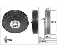 Schaeffler INA Kit poleas, cigüeñal para RENAULT: Laguna, Mégane, Scénic & NISSAN: Primera (Ref: 544 0088 20)