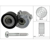Schaeffler INA Polea tensora, correa auxiliar servicios para FIAT: Punto, Doblo, Ducato, Linea, Sedici, Stilo, Croma, Bravo (Ref: 534 0610 10)