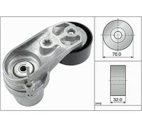 Schaeffler INA Tensor de correa, correa poli V para BMW: M4, X6, Série 3, Série 5, M3, Série 2, Série 1, X5, Série 6, M2, X3 (Ref: 534 0433 10)