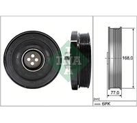 Schaeffler Technologies AG & Co. KG Polea 544 0130 10, cigüeñal