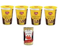 Schär Gris & Ciocc - Grissini & Chocolate Crema, 4 x 52 g + Polpa Italian Gourmet 400 g