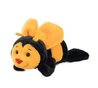 Schaffer Abeja de Peluche con imán Sabiene, Color Amarillo/Negro, 12 cm (3546)