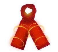 Schal Mit Tasche, Warmer Weicher Umschlagtuch Mit Reißverschlusstasche - Ein Warmer Winter-Schal Für Damen, Für Reiseaktivitäten, Wanderungen, Camping, Freiluft Party, Ferien, Kalte Witterung, Wine