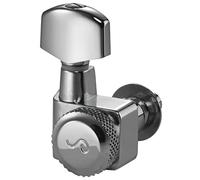 Schaller Original F-Series - Juego de cabezales para máquina (6 L, SMB SL), color cromado