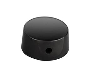 Schaller® Speed KNOBS - Juego de 2 botones para pótica (acabado en cromo negro)